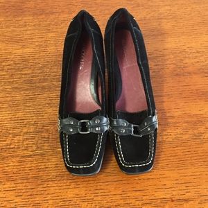 Aerosoles Black Suede Shoes